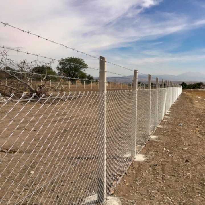 Concrete Post Wire Fence